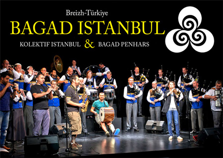 L'union du Bagad Penhars & du Kolektif Istanbul